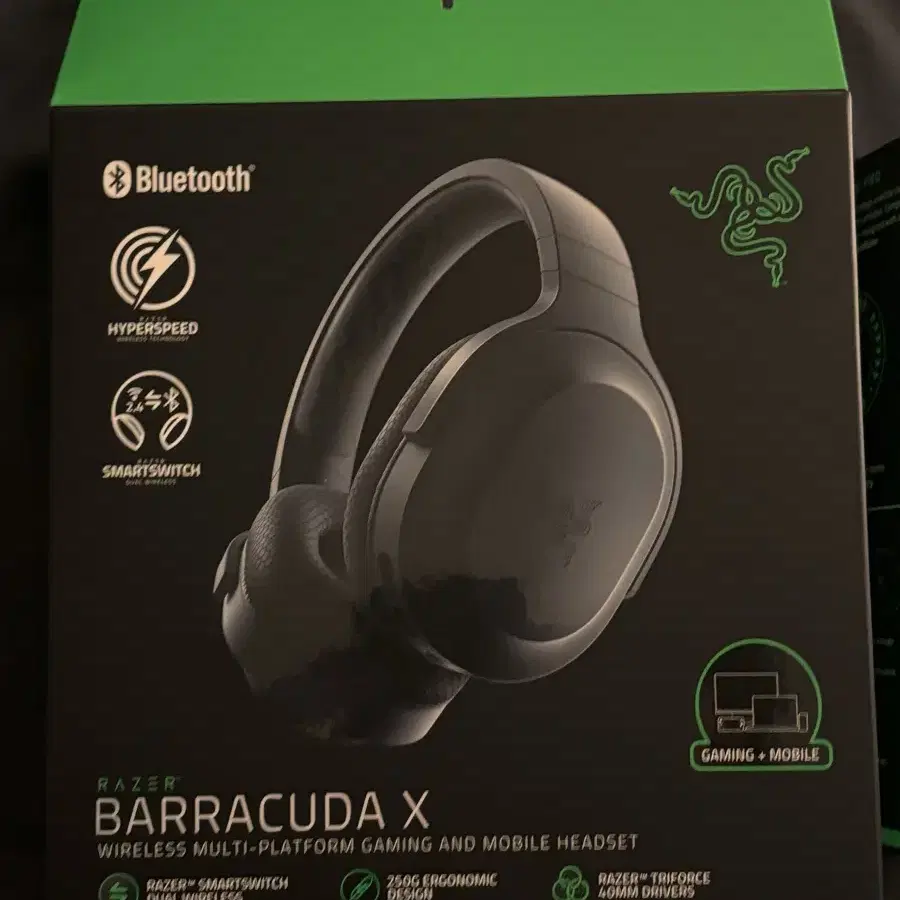 Razer Barracuda X 헤드셋 판매합니다.