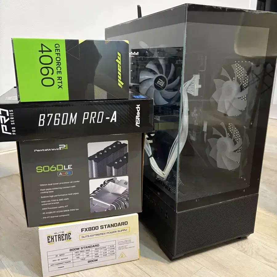 데스크탑 새제품[인텔 i5 14600K/RTX4060/32GB/1TB]