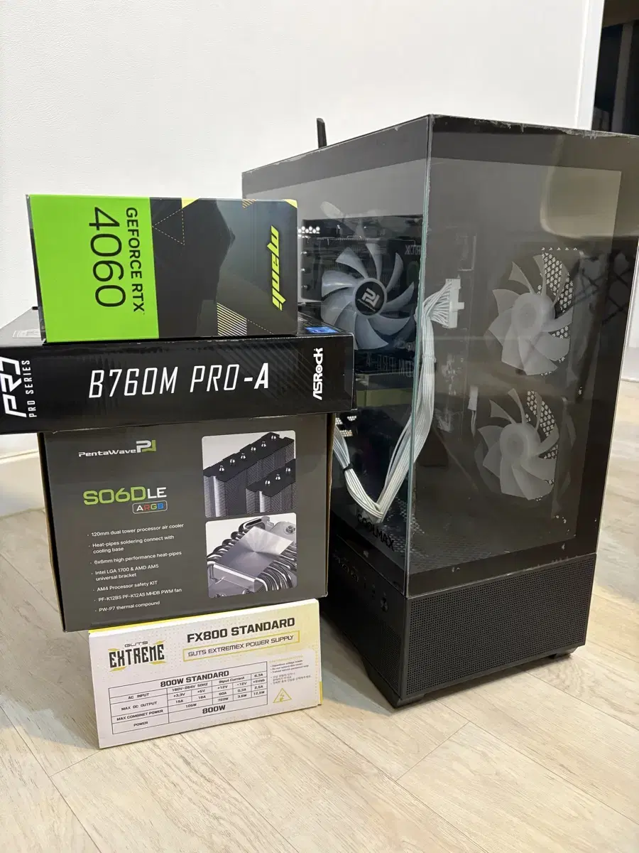 데스크탑 새제품[인텔 i5 14600K/RTX4060/32GB/1TB]