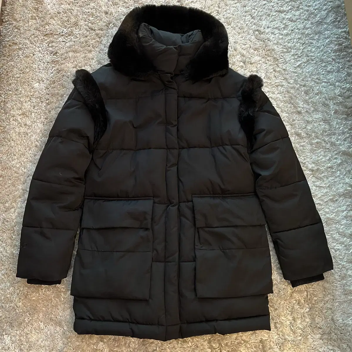 [s] guizio long puffer jacket