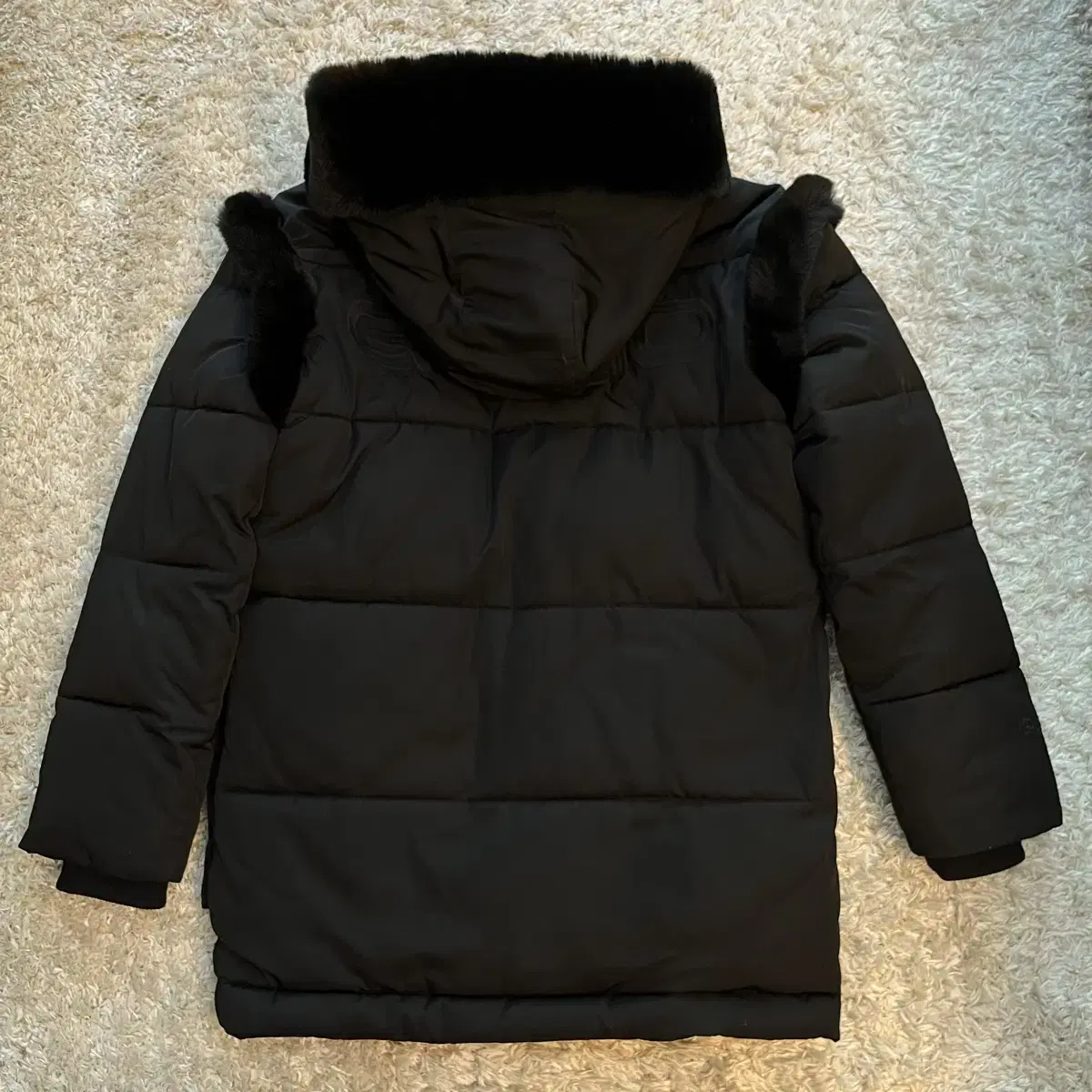 [s] guizio long puffer jacket