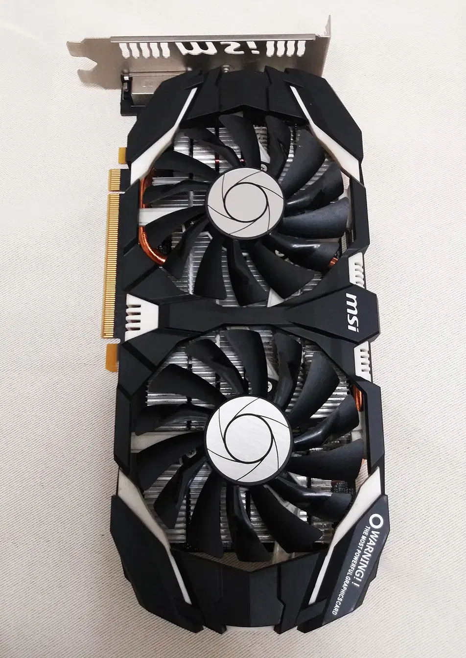 msi 지포스 gtx1060 3gb윈드스톰 듀얼팬