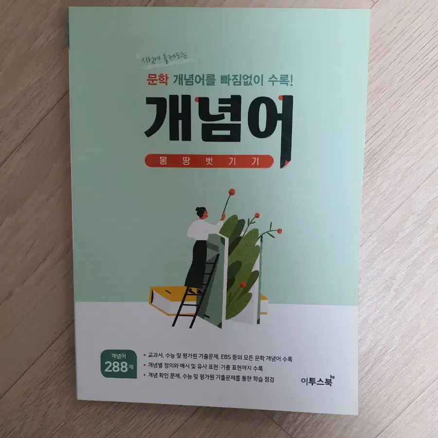 국어 문제집(나쁜국어 독해기술, 문학 개념어 몽땅 벗기기)