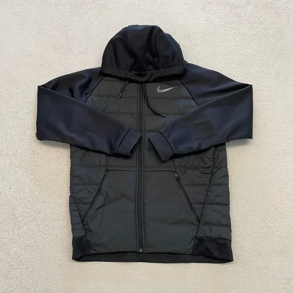 100% Nike Hybrid Padded Hooded Jacket