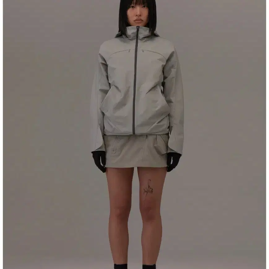 [2] HYEIN SEO Shell jacket French Grey