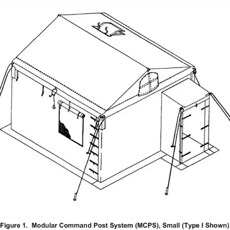 U.S MCPT 미군용 중소형 막사 텐트