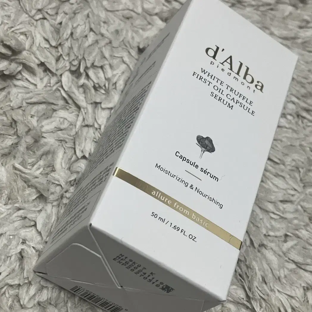 (새상품) 달바 화이트 트러플 퍼스트 오일 캡슐 세럼 50ml