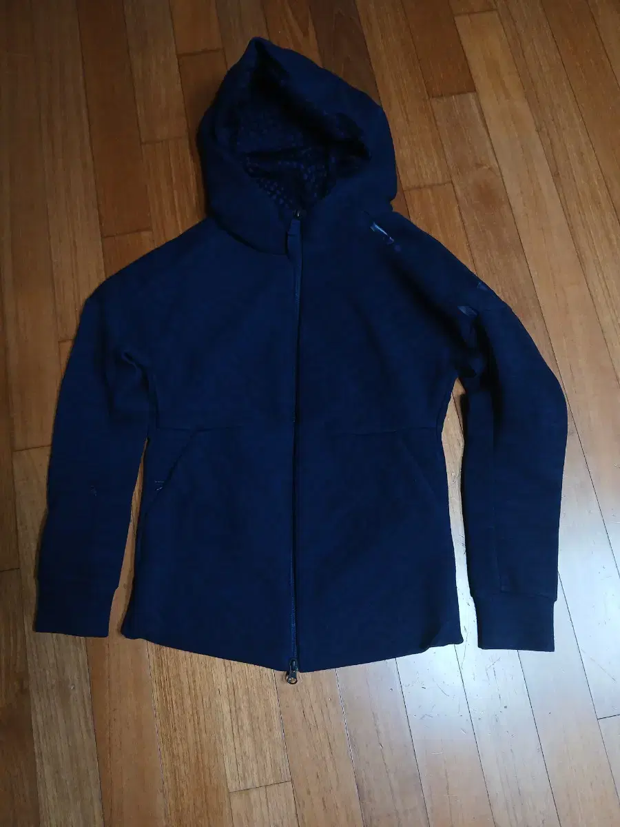 Adidas Zip-up Hooded Jacket Genuine Size 85