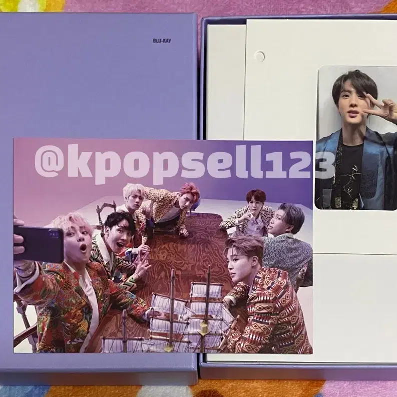 18 메모리즈 블루레이 블레 석진 포카  bts 방탄 blu-ray