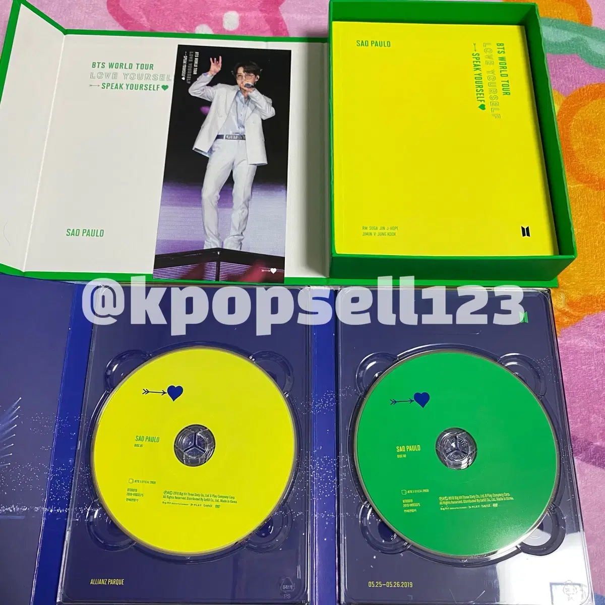 '방탄 스픽콘 브라질 상파울루 디비디 bts dvd 호석 Jhope'