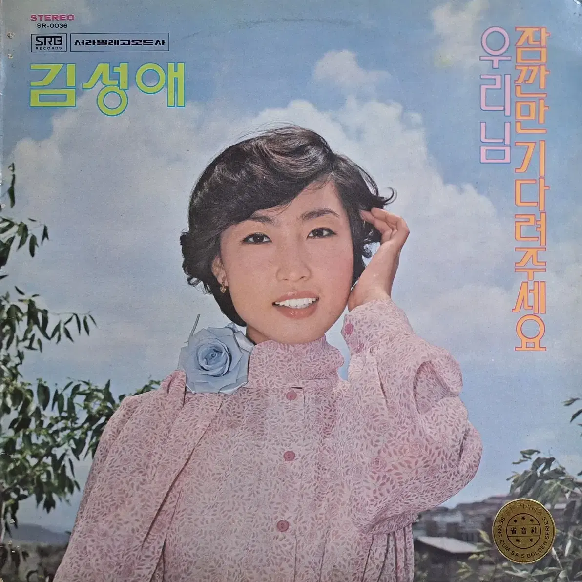 귀한음반/초판/김성애 신곡모음 LP