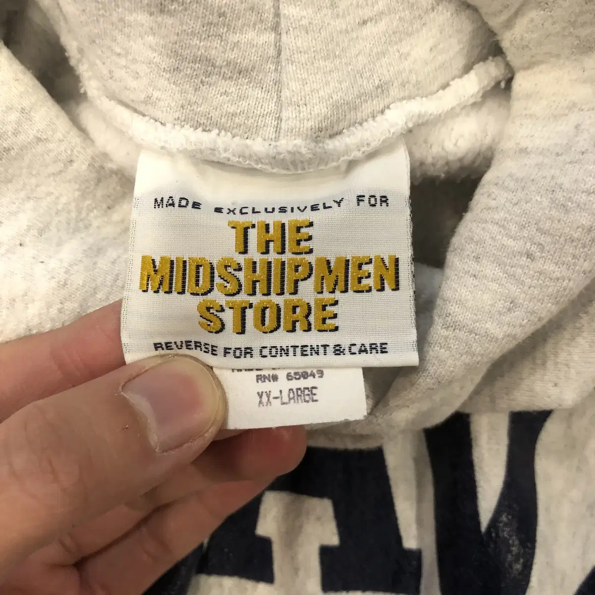 90s US Naval Academy Store Hoodie