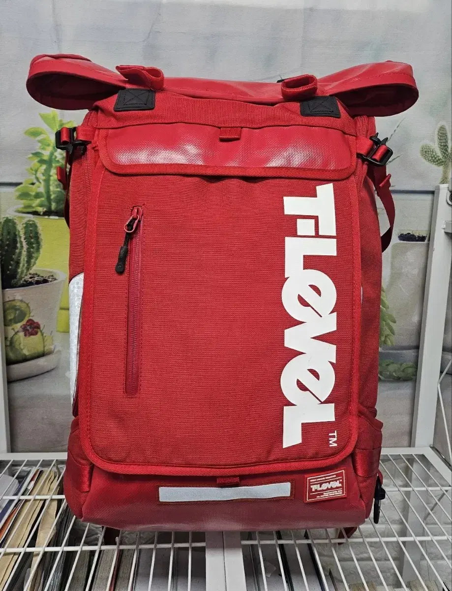 T-Level Backpack Rolltop Red T-Level Backpack PA68