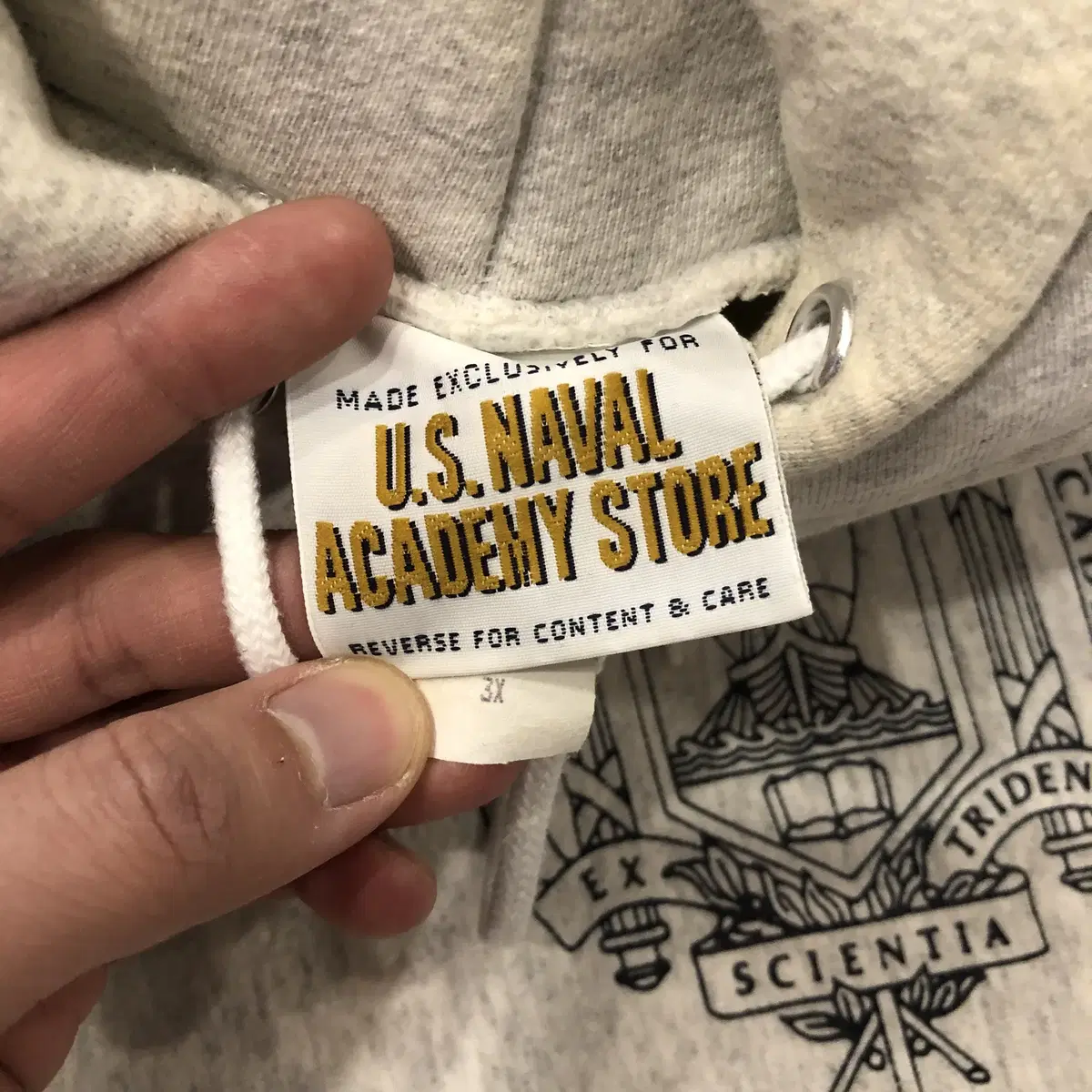 90s US Naval Academy Store Hoodie