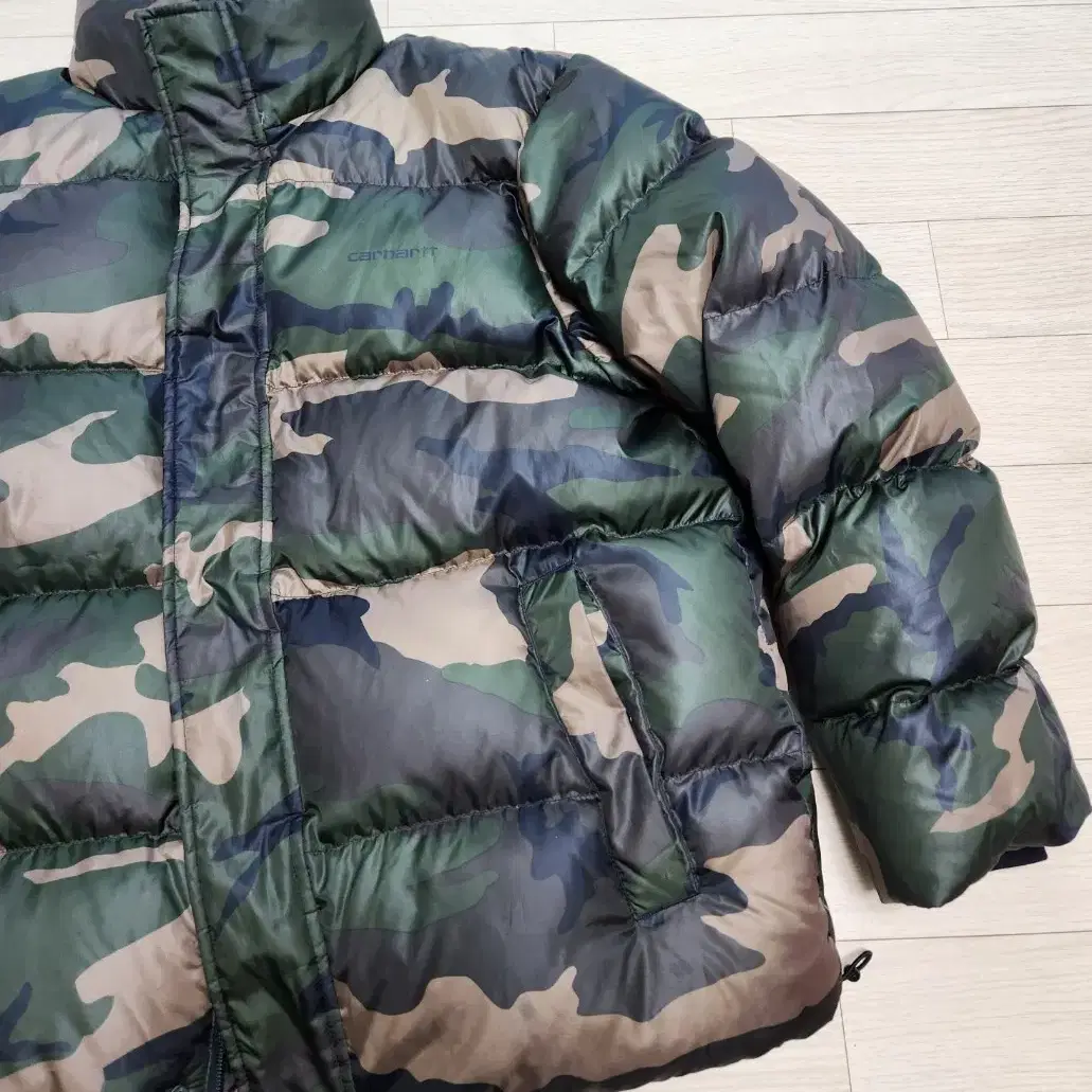 칼하트 패딩 카모 deming jacket