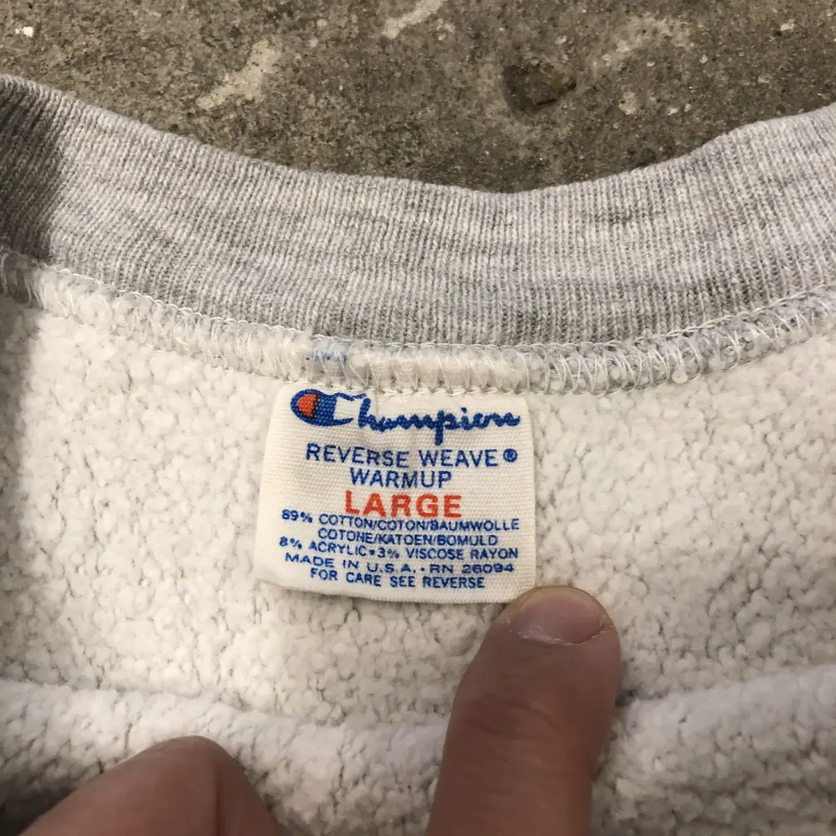 80s Champion Reverse Weave USA made