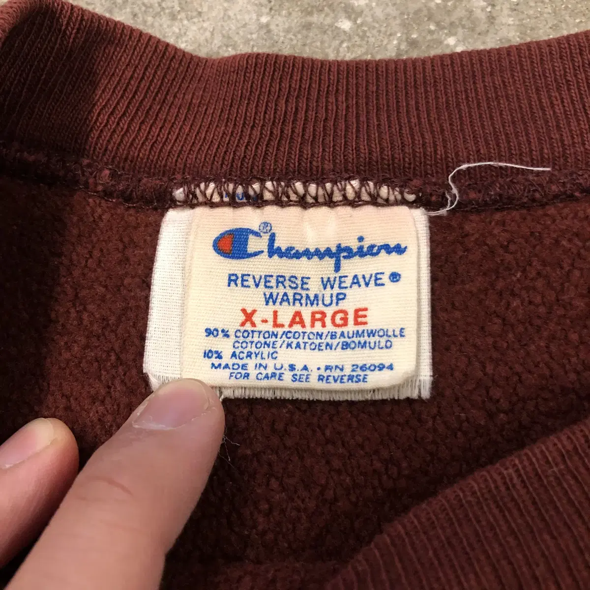 80s Champion Reverse Weave USA made