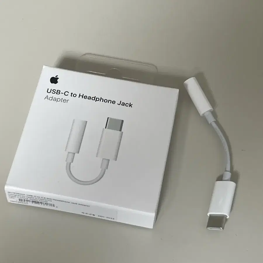 젠하이저 모멘텀 인이어 풀박스 + 애플 usb-c 헤드폰 잭