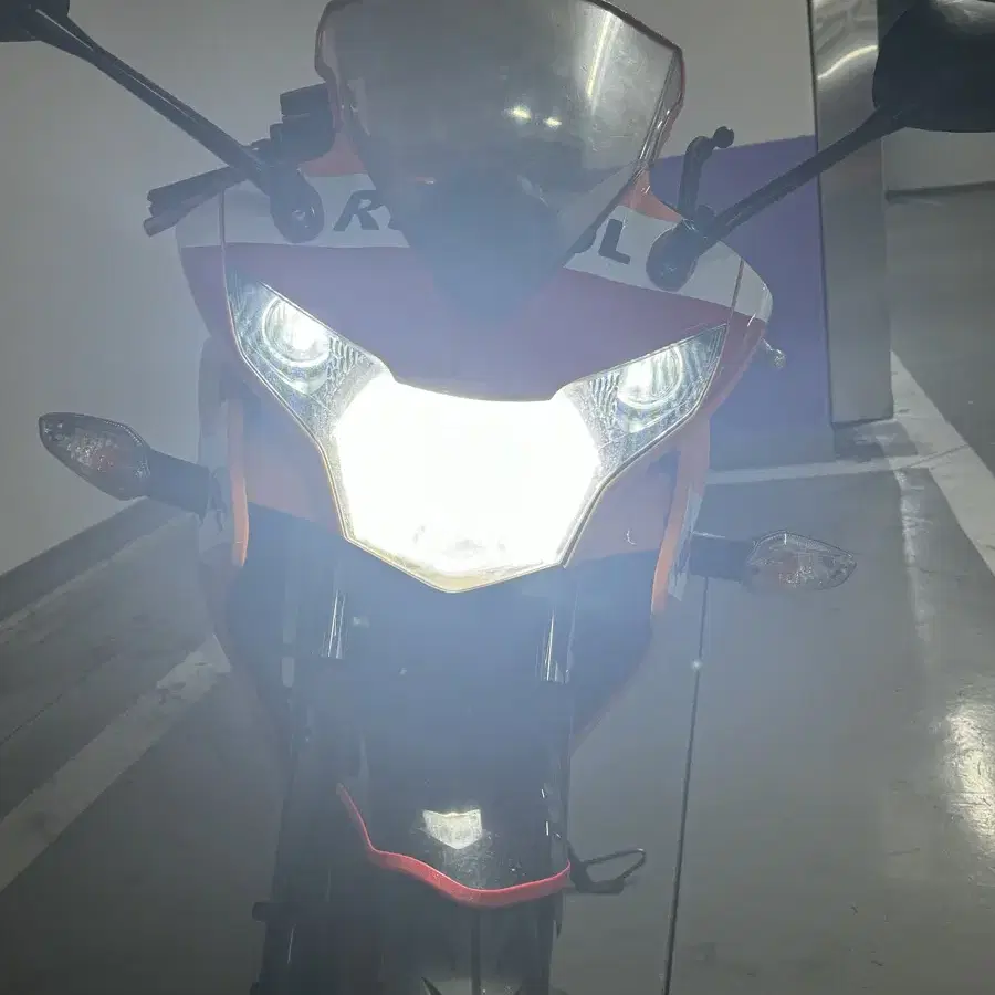 cbr125 랩솔카울 급처