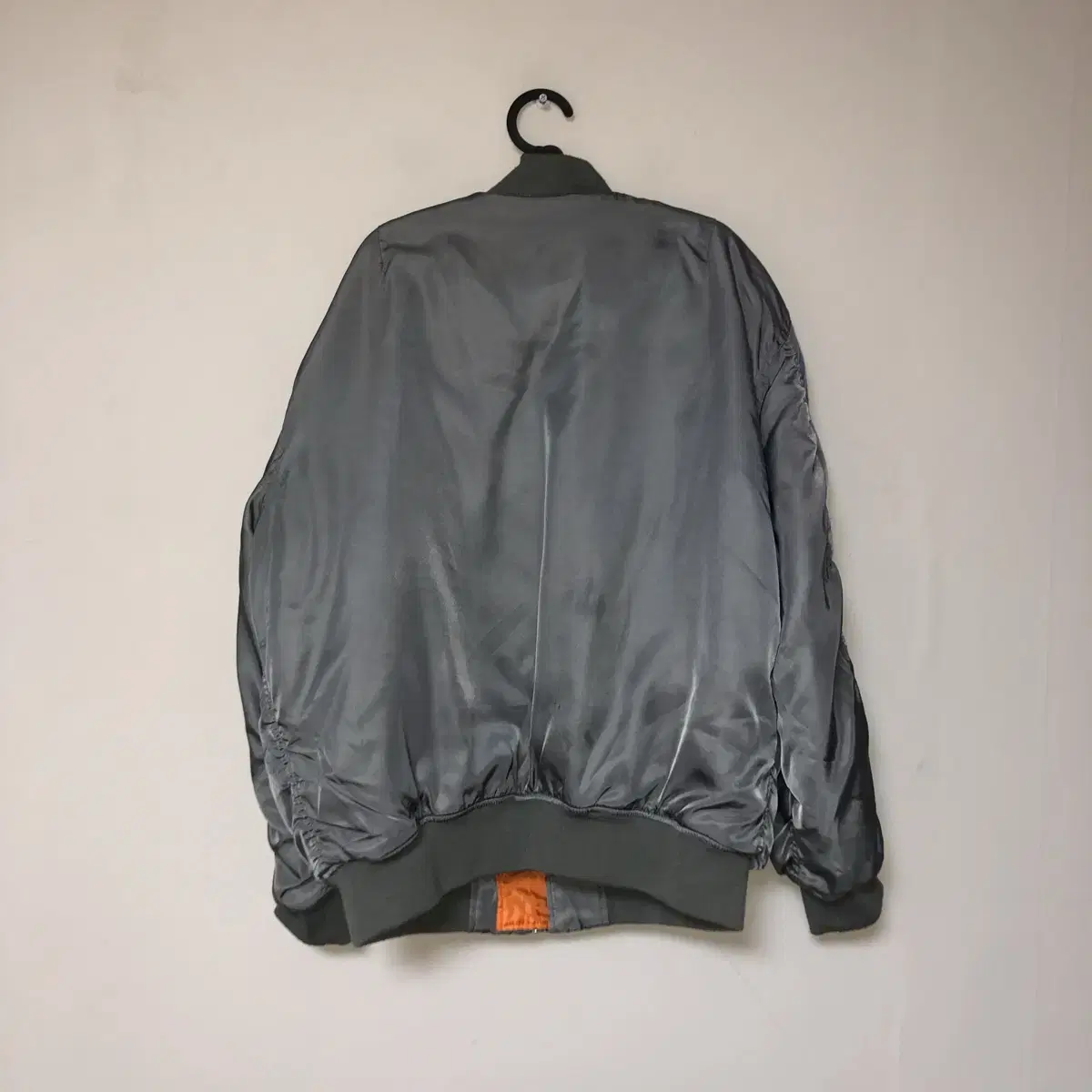 Vintage RAMI J US gray flight jacket