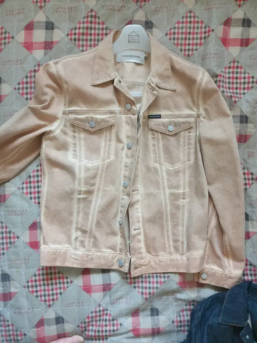 A size CK Cabin Klein Vintage Tucker Jacket M key 178 approx.