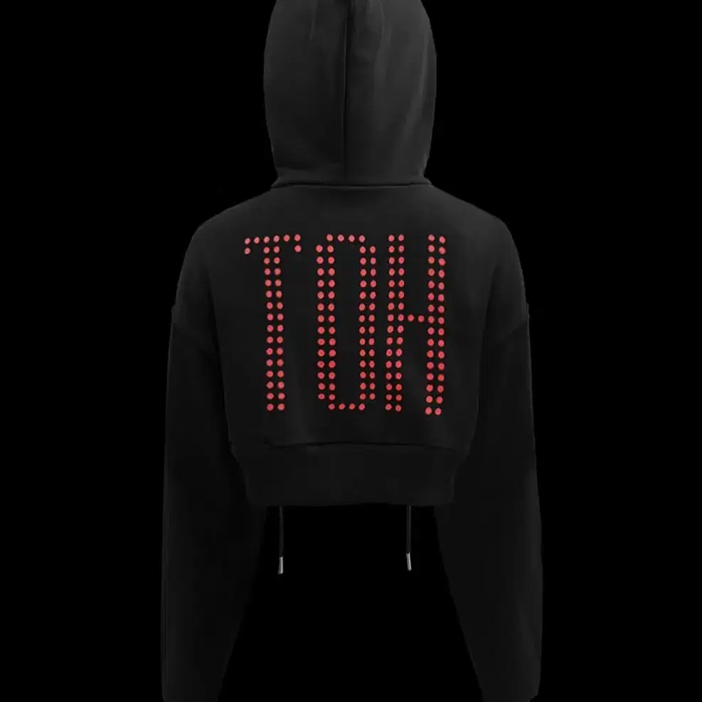 TOH crop hood zip 크롭 후드 집업