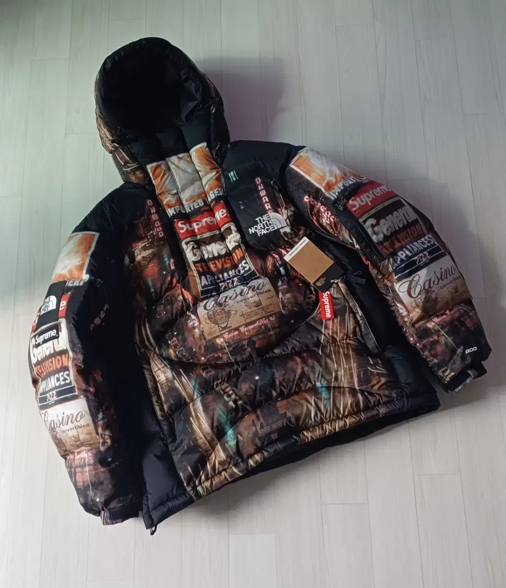 [takpo56] Supreme North Face Times Square Puffer M New