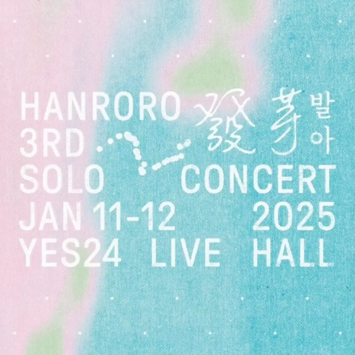 1/12 (일) 한로로 콘서트 2층 1열 1장