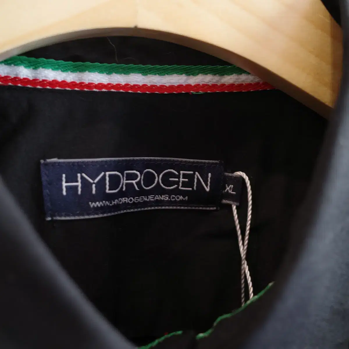 HYDROGEN 하이드로겐 스컬 로고 셔츠