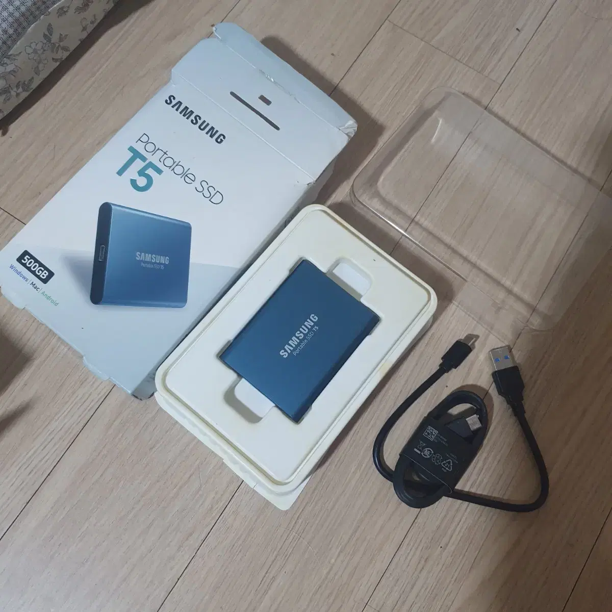 삼성 T5 외장ssd 500GB SSD Portable