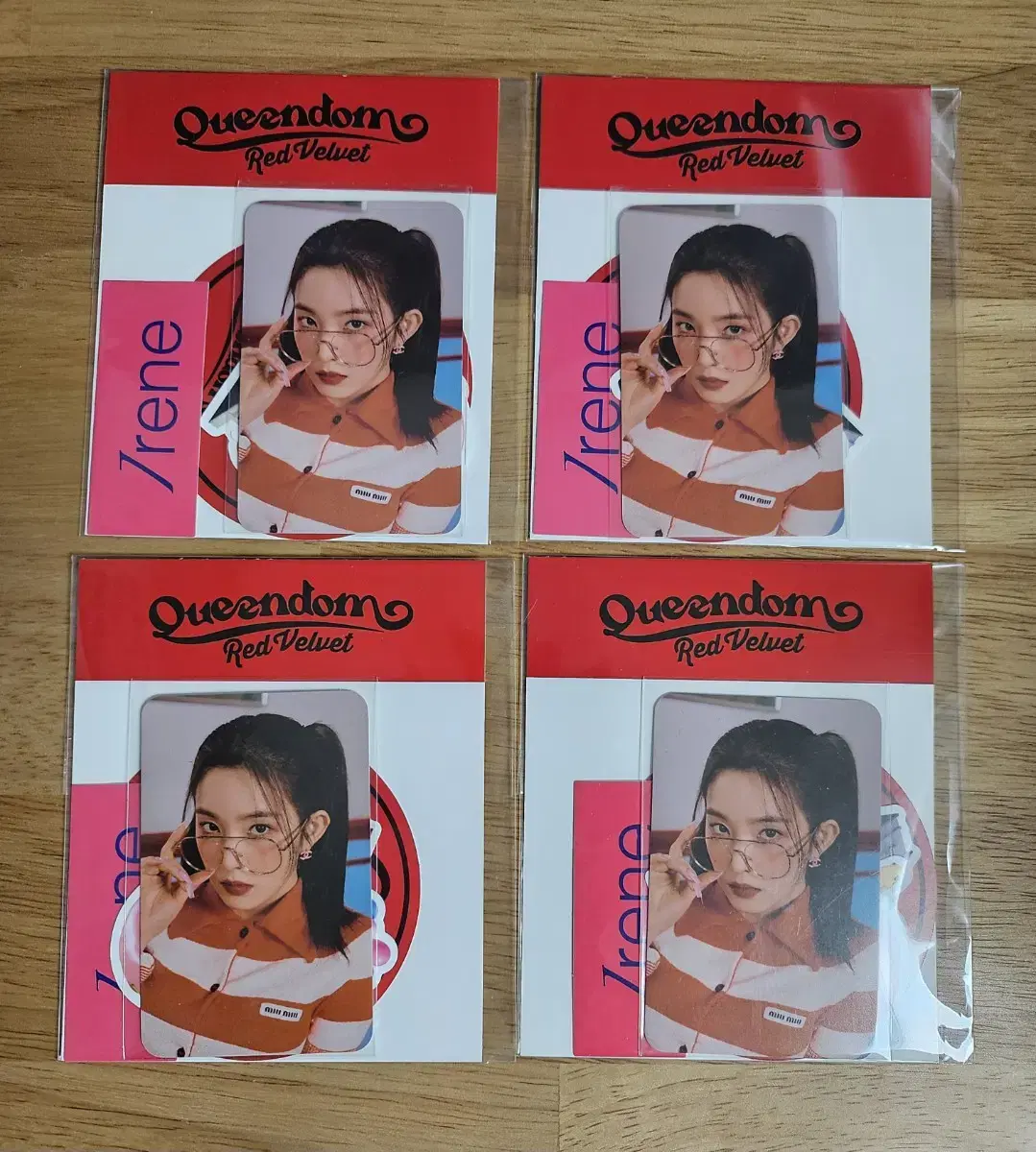 Red Velvet irene Queendom photocard sticker Red Velvet Irene