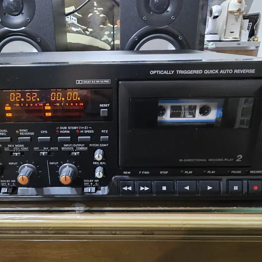 TASCAM 322 오토리버스 더블카세트데크