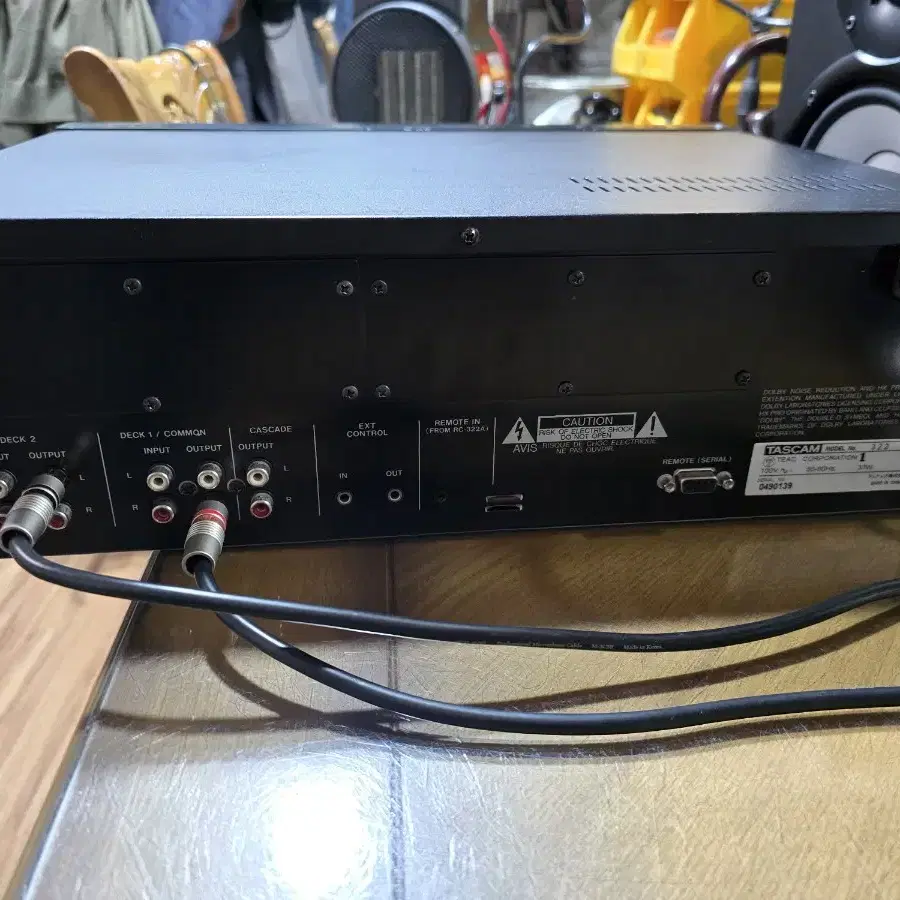 TASCAM 322 오토리버스 더블카세트데크