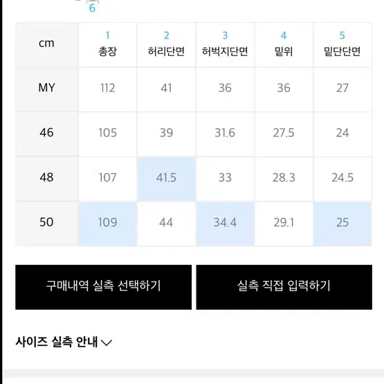 [새상품] 애드오프 플루이드 워싱 데님 팬츠 50 블루 돌청 바지 34