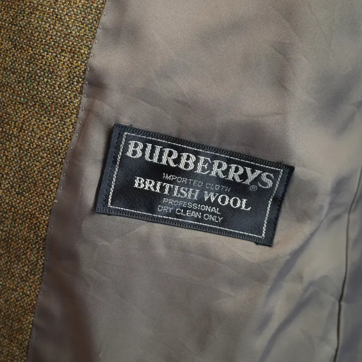 90s BURBERRY 버버리 빈티지 브리티쉬 울 자켓