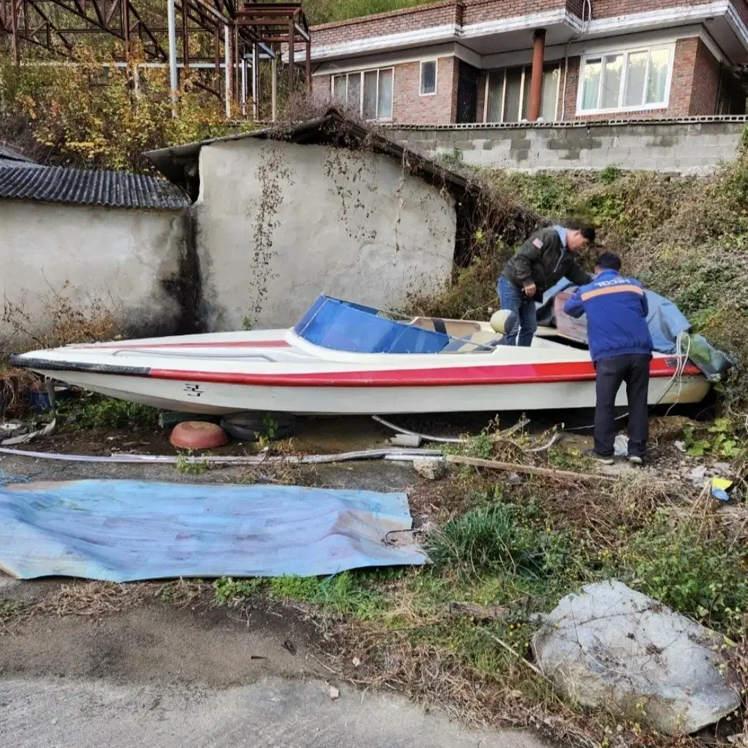 레져선 0.80톤 선체만 판매합니다