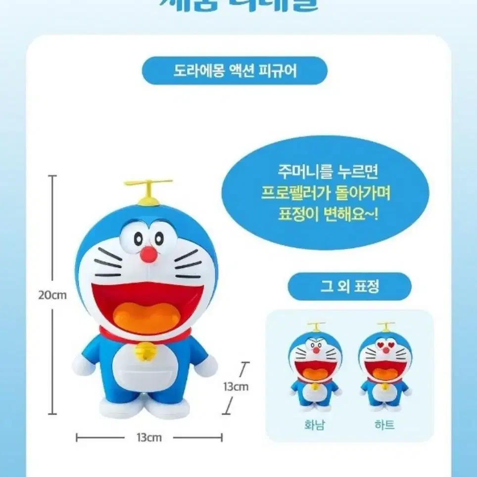 베스킨라빈스 도라에몽 액션 피규어