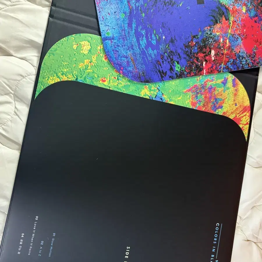 넬 colors in blank LP 새상품