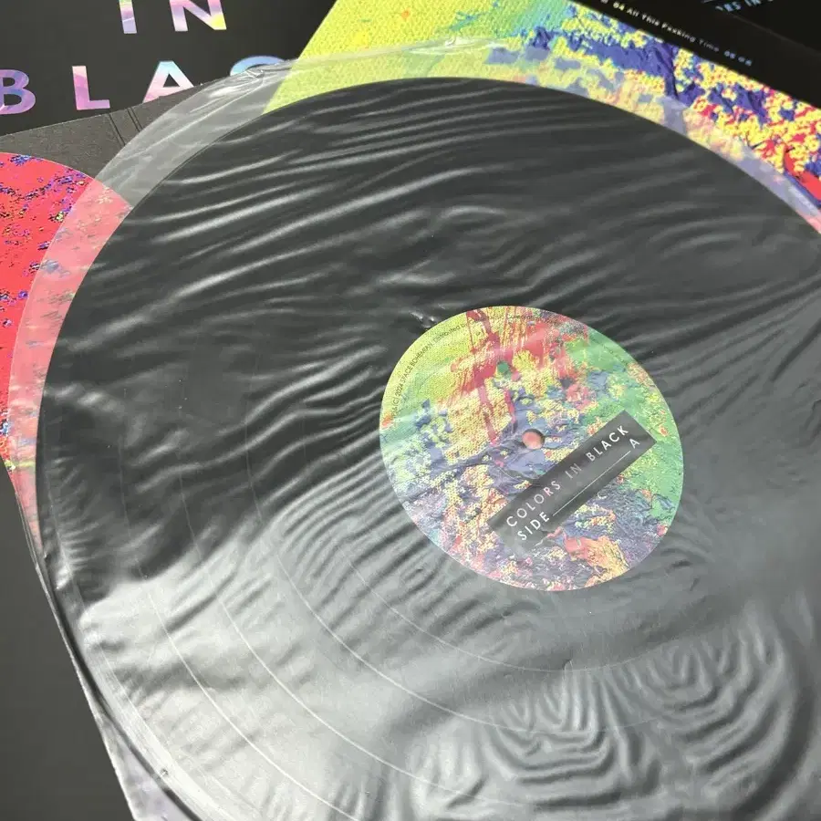 넬 colors in blank LP 새상품