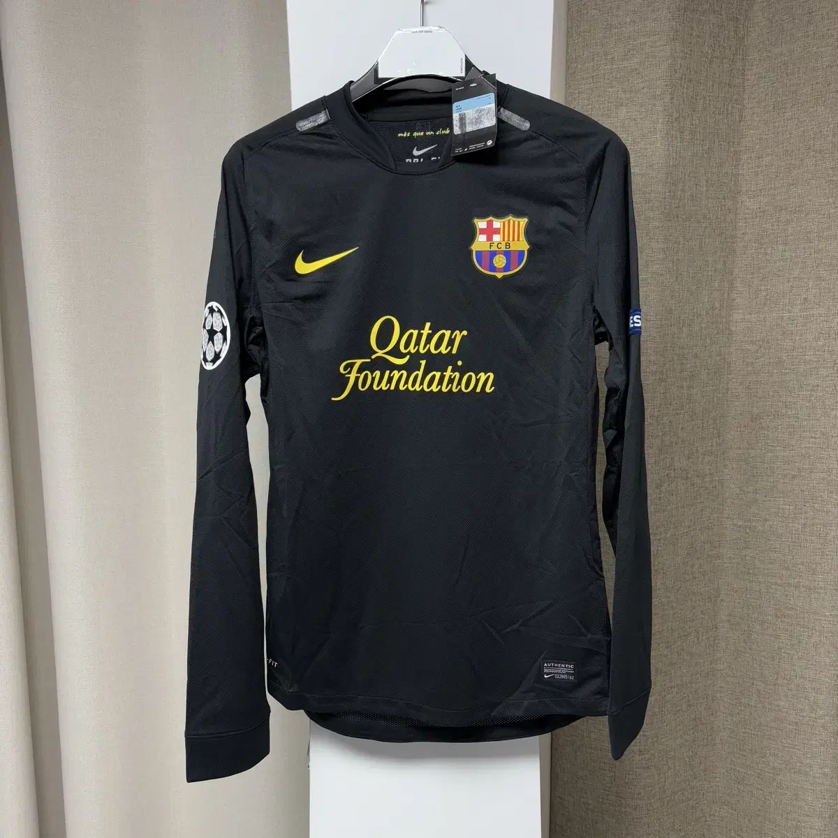 (New) Barcelona 11-12 Players' Shirt M