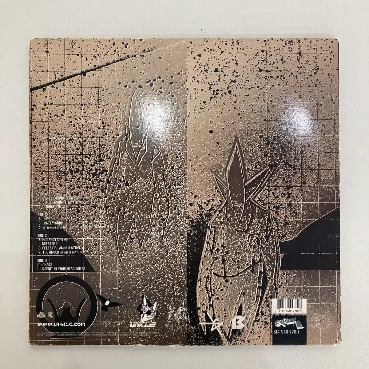 Futura x UNKLE Psyence Fiction 2LP 희귀