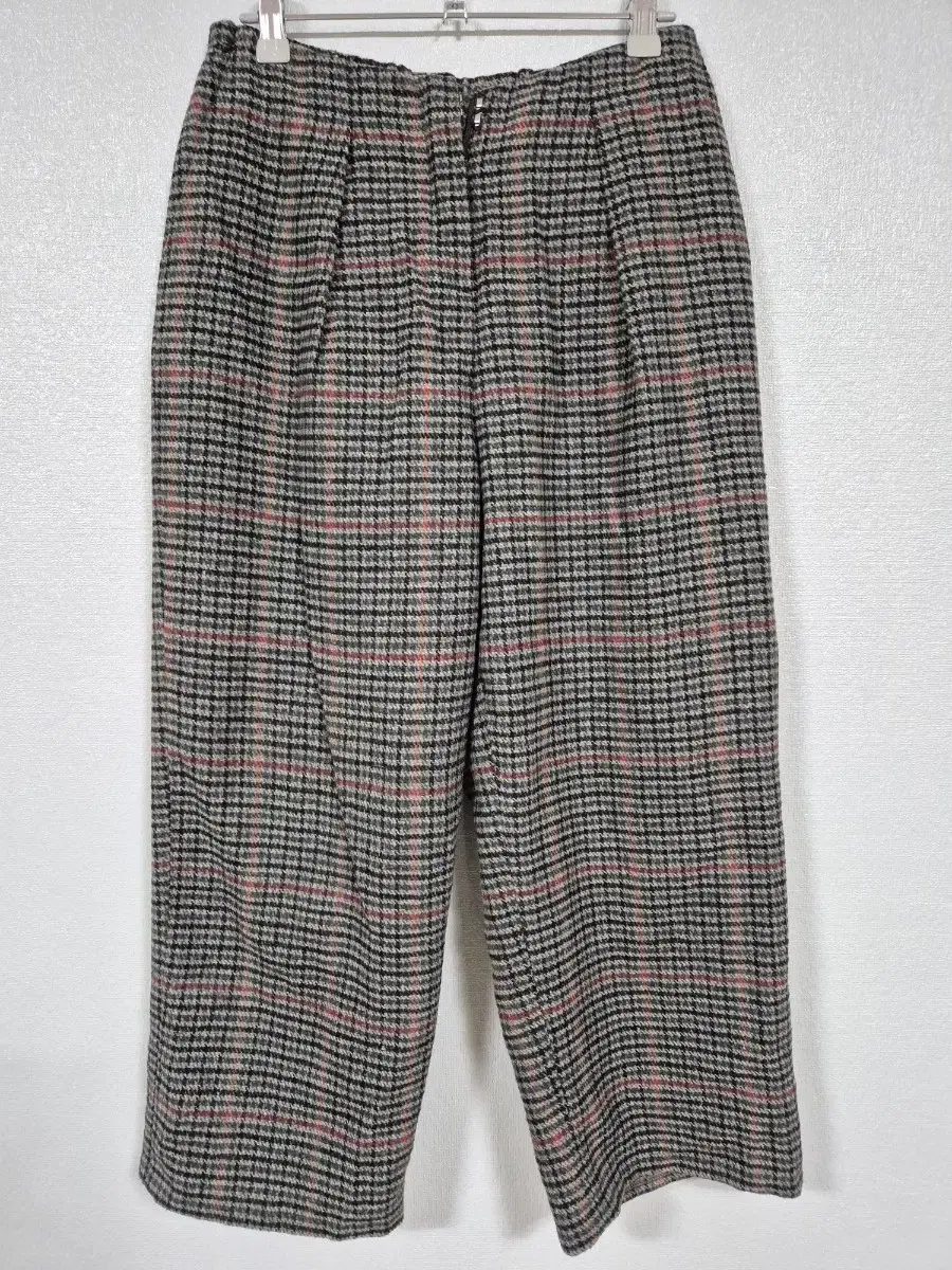 THE LIFT Wool Blend 9-Part Check Trousers 66