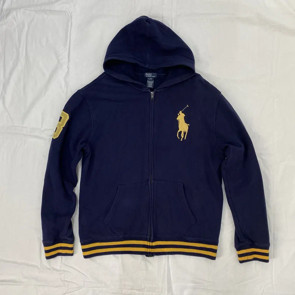 Polo ralph lauren폴로 랄프로렌 옐로우 빅포니 후드집업