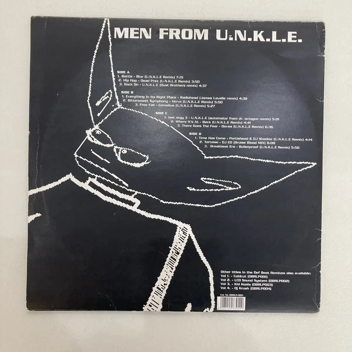 Futura x The Men From UNKLE 희귀 LP 앨범