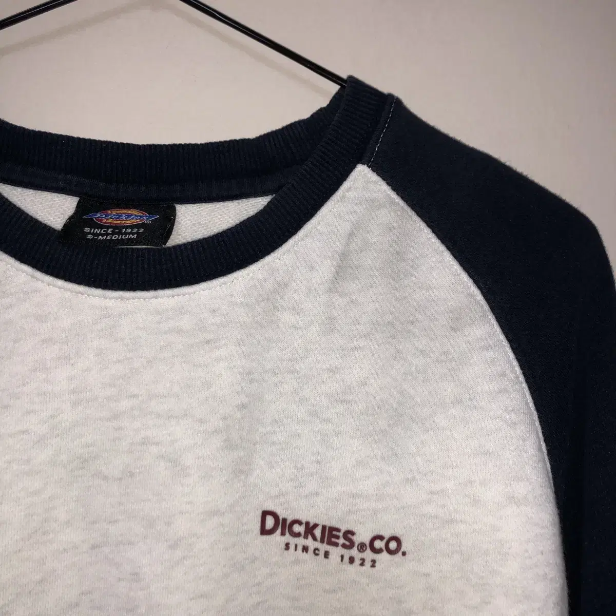 Vintage Dickies 1922 navy raglan mtm