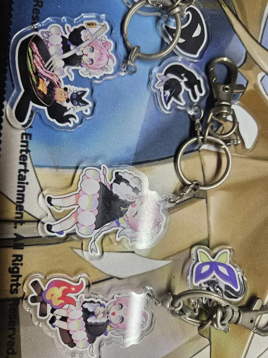 Tailsrunner Roa acrylic keyring Sells merchandise