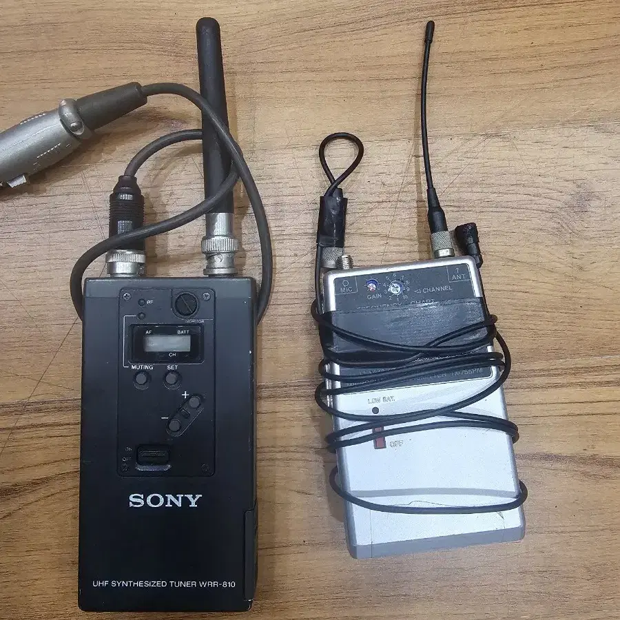 소니 핀 마이크세트/ Sony WRR-810