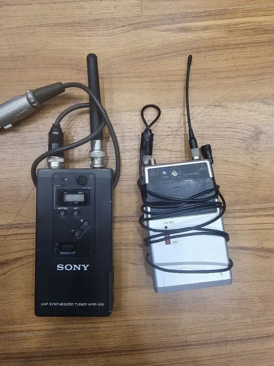 소니 핀 마이크세트/ Sony WRR-810