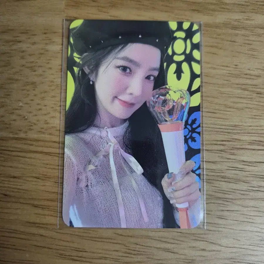 레드벨벳 아이린 응원봉 포카 Red Velvet Irene