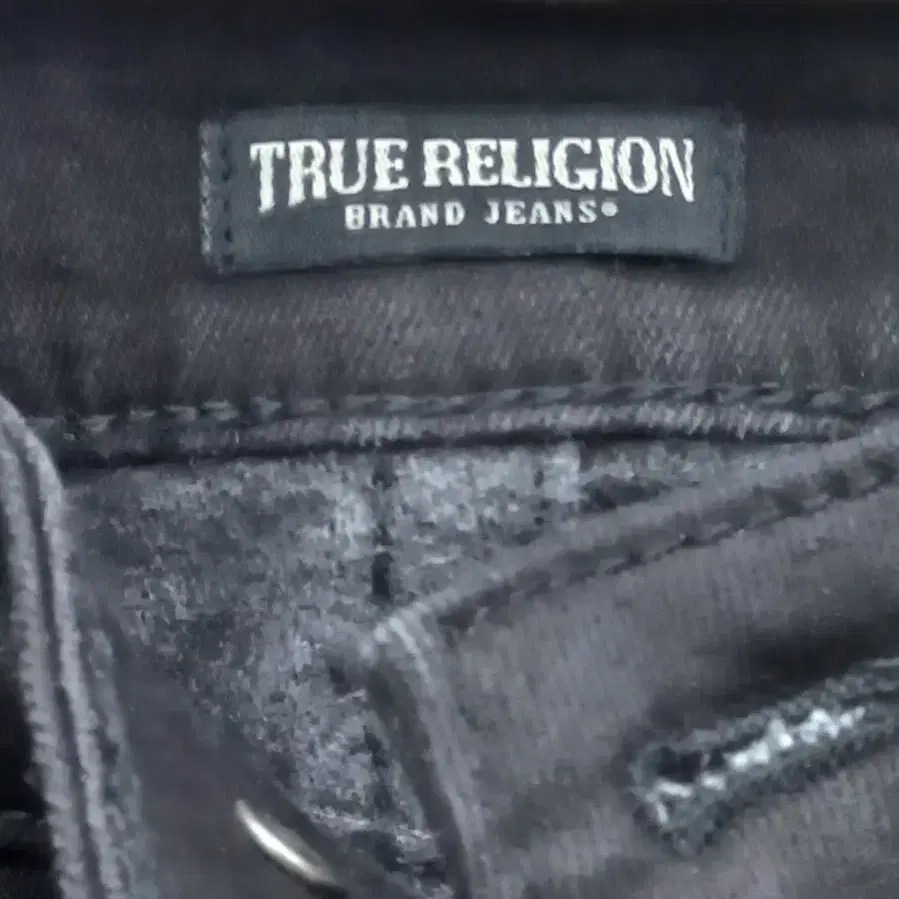 true religion 흑 데님팬츠(여 26)